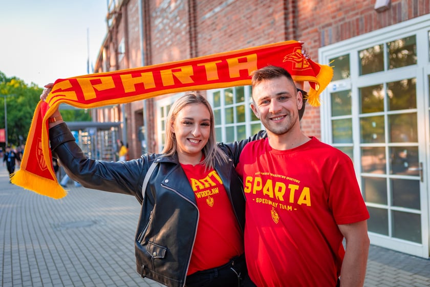 Mecz Betard Sparta Wrocław - Innpro ROW Rybnik na Olimpijskim - kibice