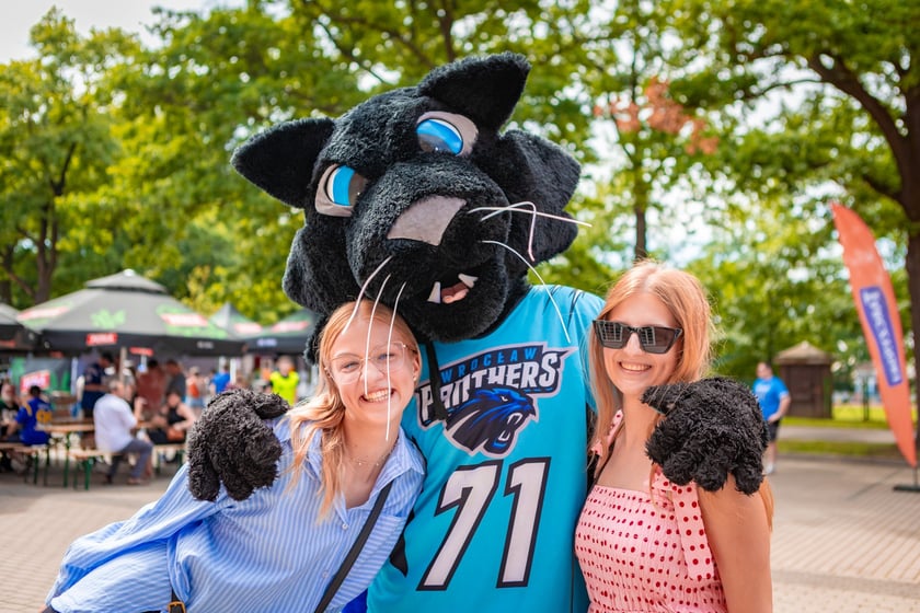 Panthers Wrocław - Vienna Wikings na Stadionie Olimpijskim - 19.07.2025. Zdjęcia z meczu oraz kibiców