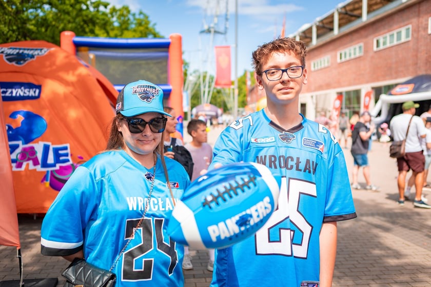Panthers Wrocław - Vienna Wikings na Stadionie Olimpijskim - 19.07.2025. Zdjęcia z meczu oraz kibiców