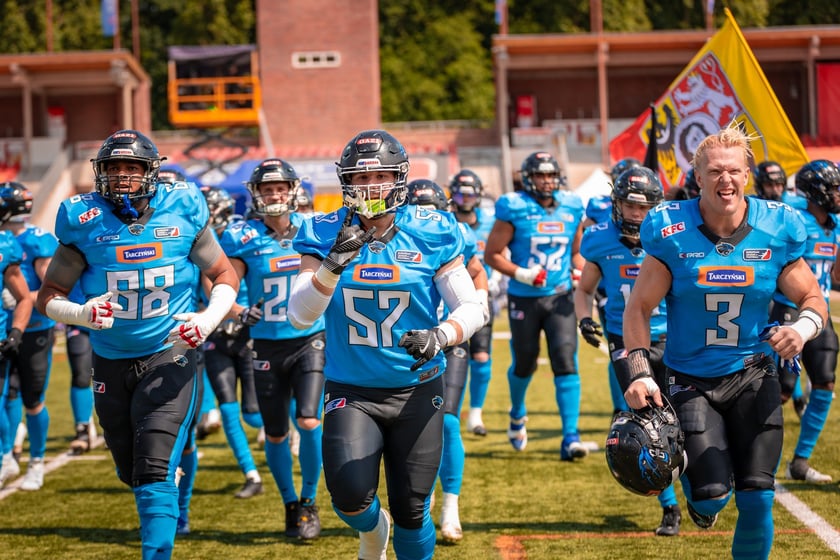 Panthers Wrocław - Vienna Wikings na Stadionie Olimpijskim - 19.07.2025. Zdjęcia z meczu oraz kibiców