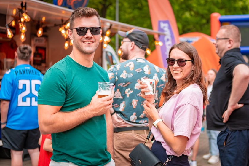 Panthers Wrocław - Vienna Wikings na Stadionie Olimpijskim - 19.07.2025. Zdjęcia z meczu oraz kibiców