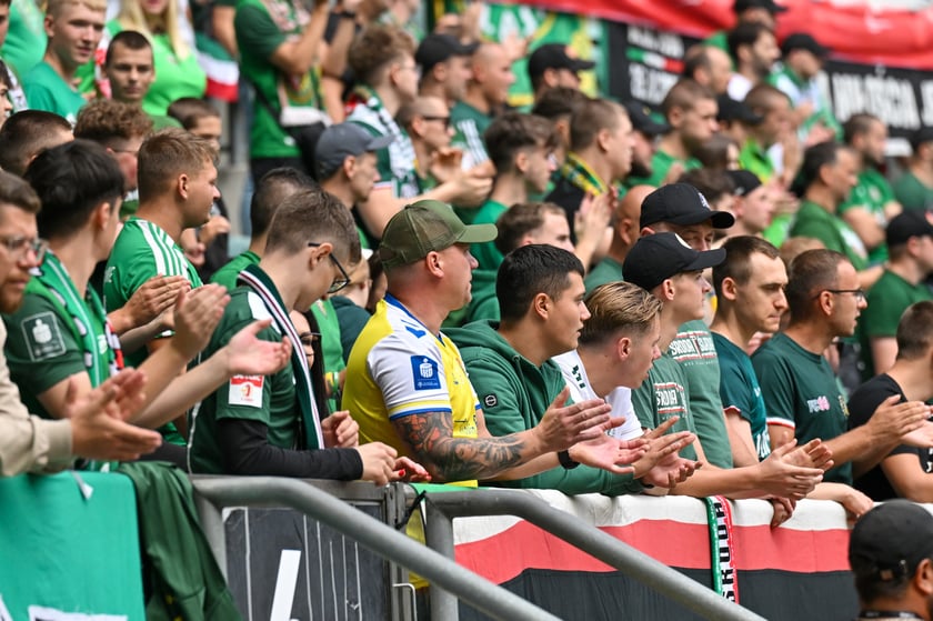 Mecz Śląsk Wrocław - Ruch Chorz&oacute;w 3 sierpnia na Tarczyński Arenie. Zdjęcia kibic&oacute;w
