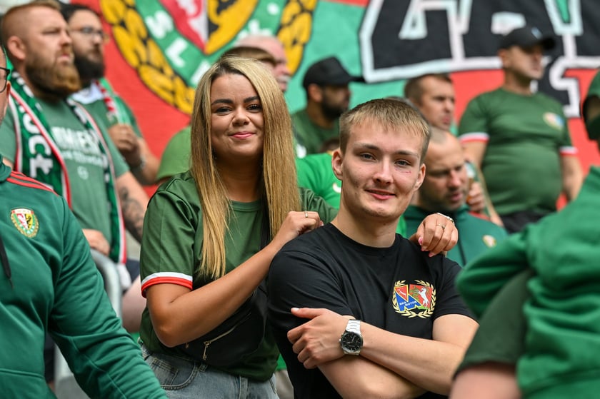 Mecz Śląsk Wrocław - Ruch Chorz&oacute;w 3 sierpnia na Tarczyński Arenie. Zdjęcia kibic&oacute;w