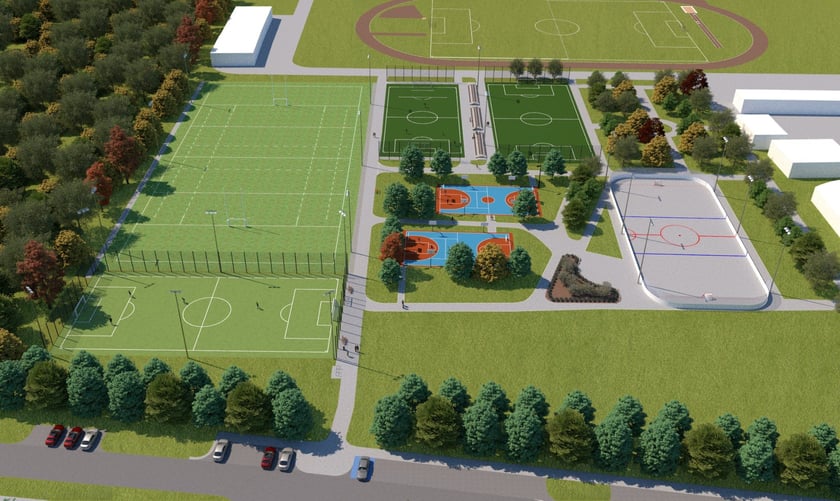 Stadion „Lotnicza” - wizualizacje
