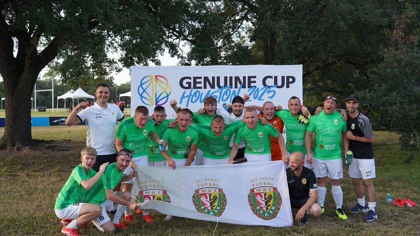 Drużyna WKS Śląsk Wrocław Futsal Bez Barier została wicemistrzem świata