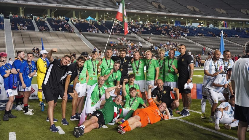 Drużyna WKS Śląsk Wrocław Futsal Bez Barier została wicemistrzem świata