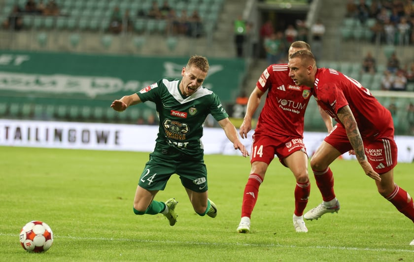 Mecz Śląska Wrocław z Miedzią Legnica