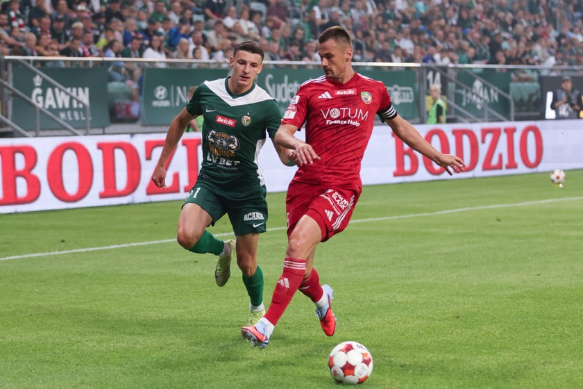 Mecz Śląska Wrocław z Miedzią Legnica