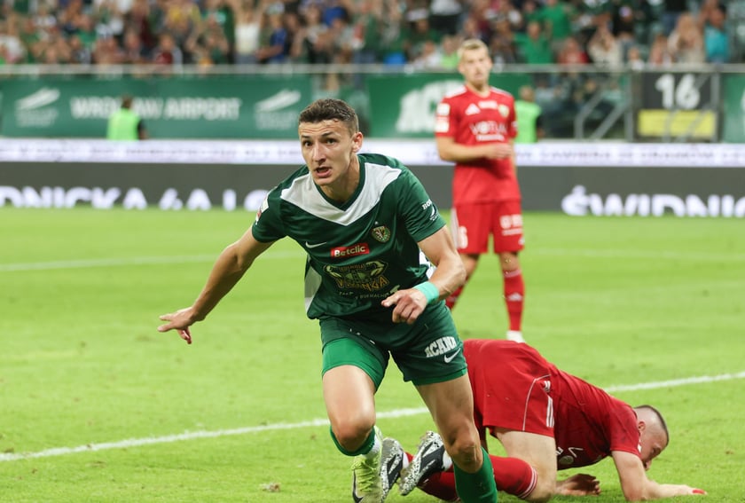Mecz Śląska Wrocław z Miedzią Legnica