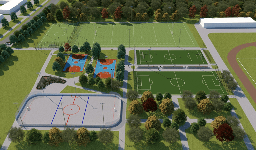 Stadion przy Lotniczej , wizualizacje