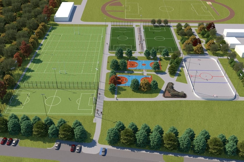 Stadion przy Lotniczej , wizualizacje