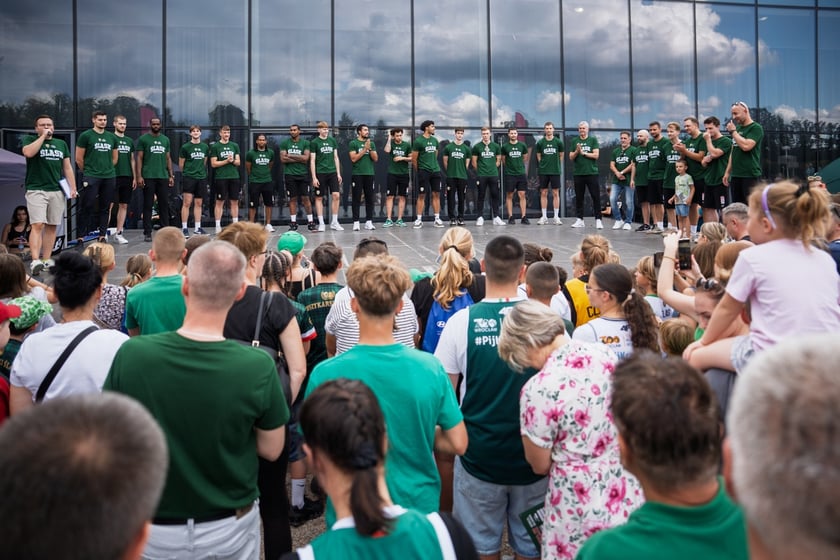 Prezentacja koszykarskiego Śląska Wrocław przed sezonem