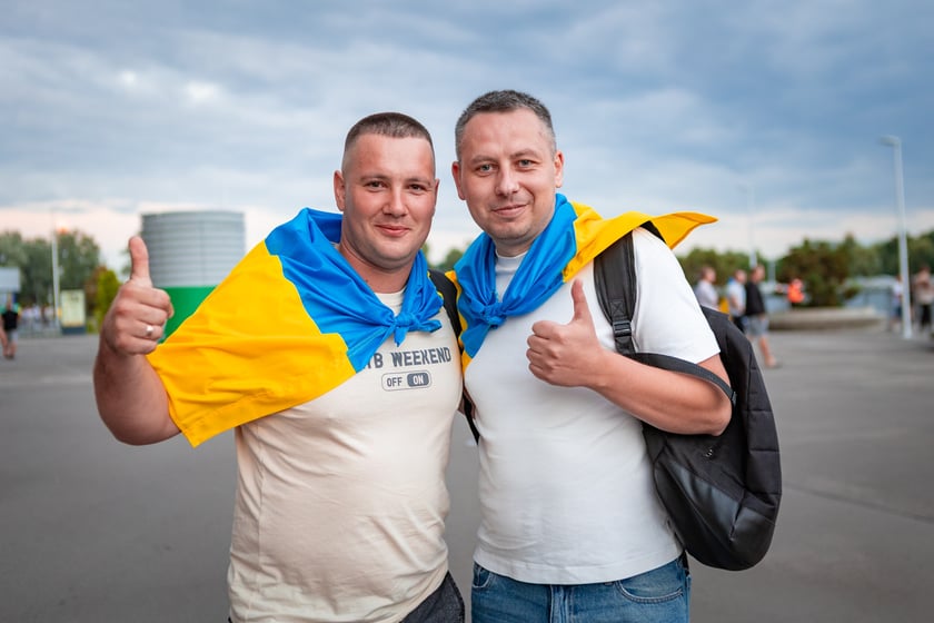 Kibice w drodze na mecz Ukrainy z Francją na Tarczyński Arenie, 5 września 2025
