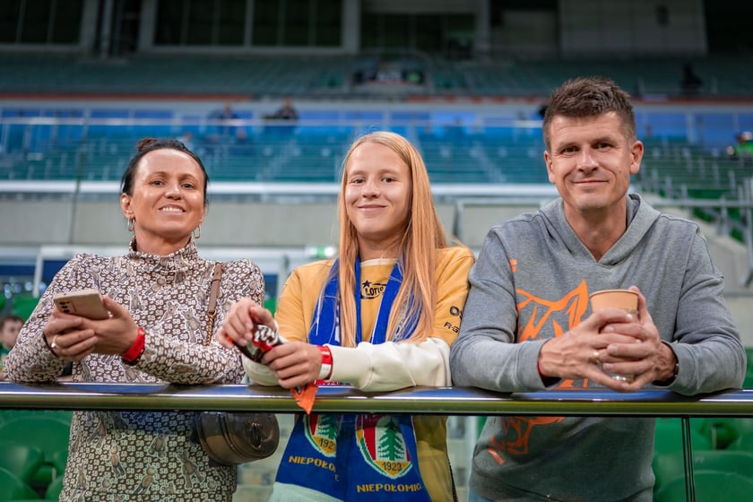 Mecz Śląska Wrocław z Puszczą Niepołomice