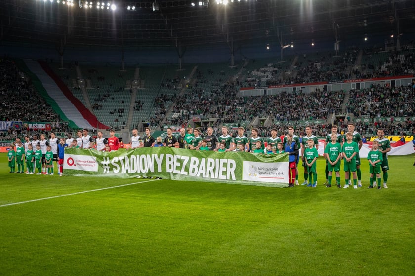 Mecz Śląska Wrocław z Puszczą Niepołomice