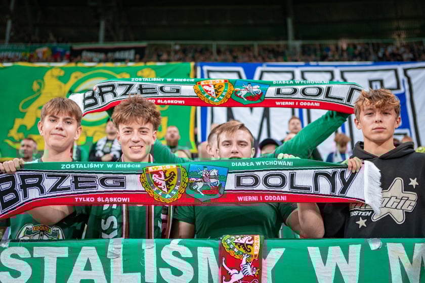 Mecz Śląska Wrocław z Puszczą Niepołomice