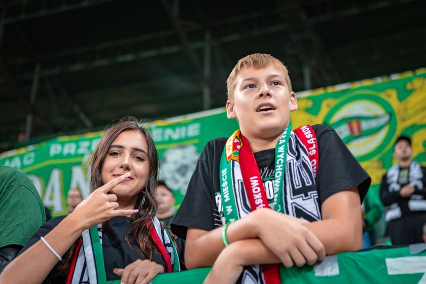 Mecz Śląska Wrocław z Puszczą Niepołomice