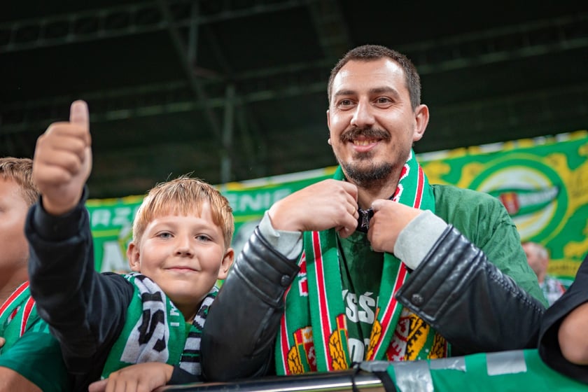 Mecz Śląska Wrocław z Puszczą Niepołomice