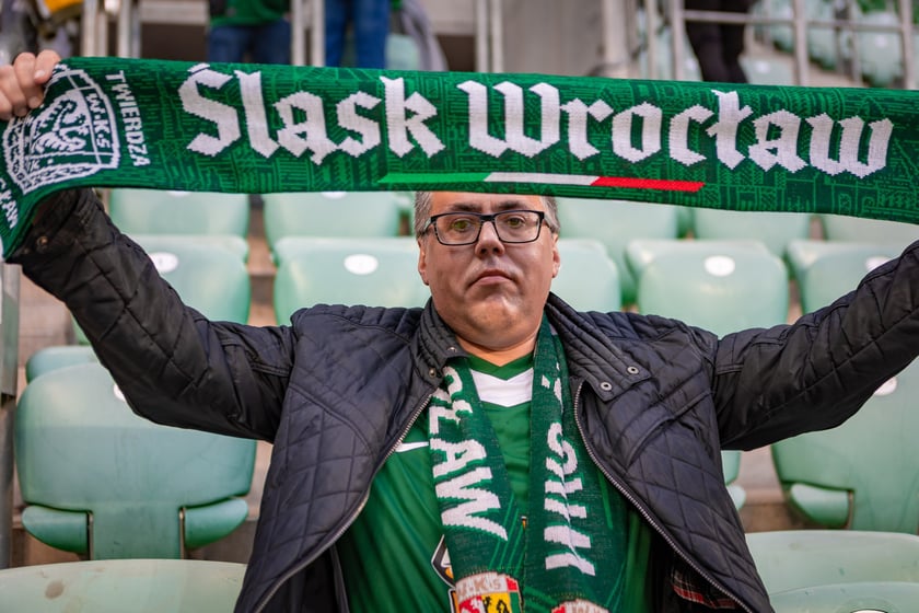 Mecz Śląska Wrocław z Puszczą Niepołomice