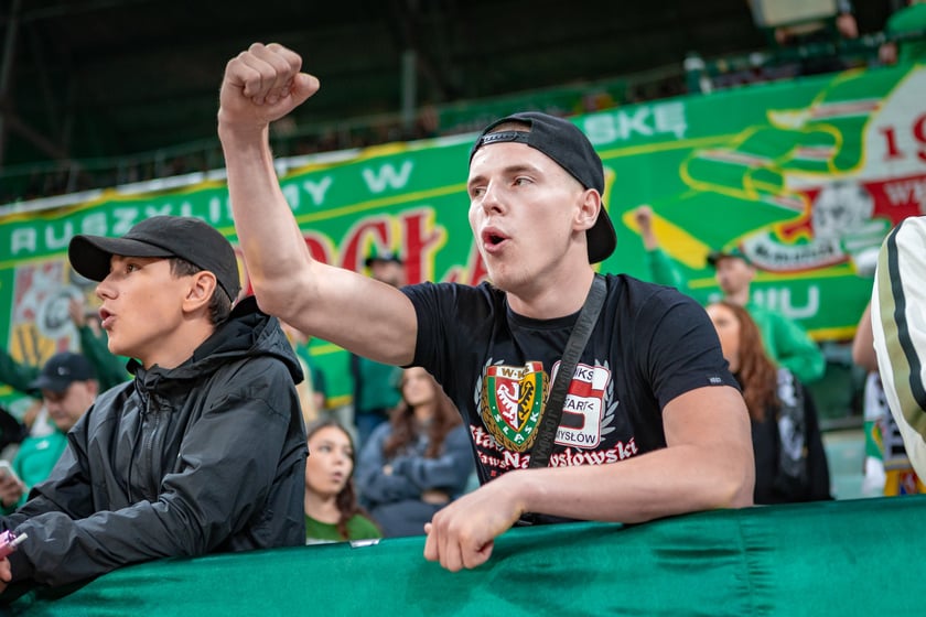 Mecz Śląska Wrocław z Puszczą Niepołomice