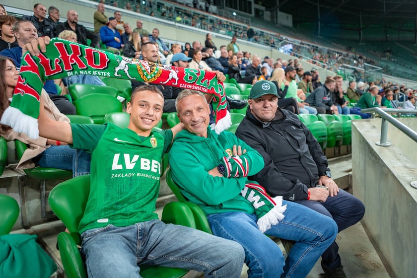 Mecz Śląska Wrocław z Puszczą Niepołomice