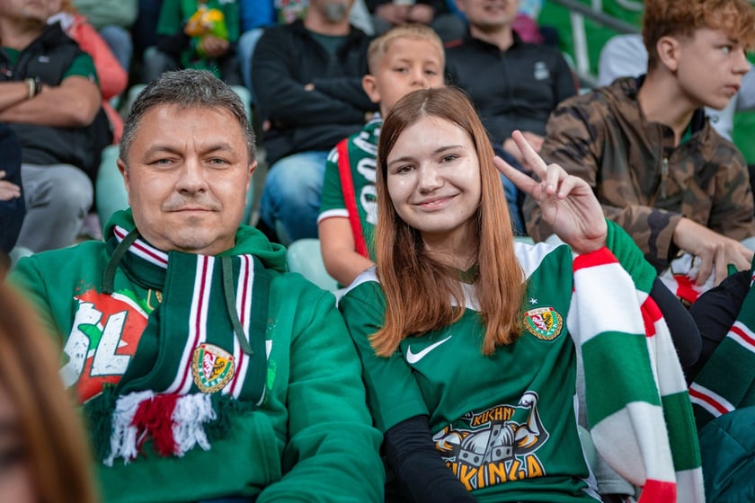 Mecz Śląska Wrocław z Puszczą Niepołomice