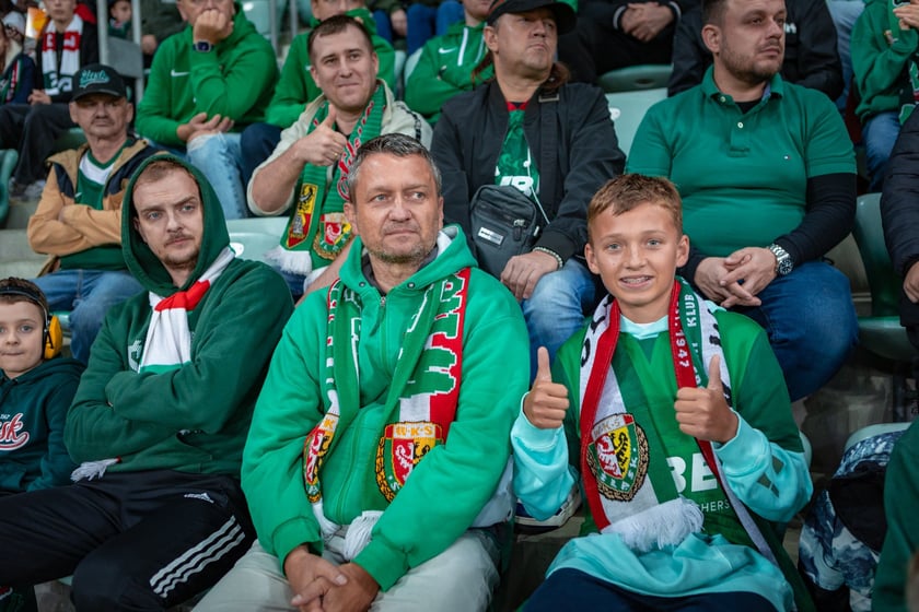 Mecz Śląska Wrocław z Puszczą Niepołomice