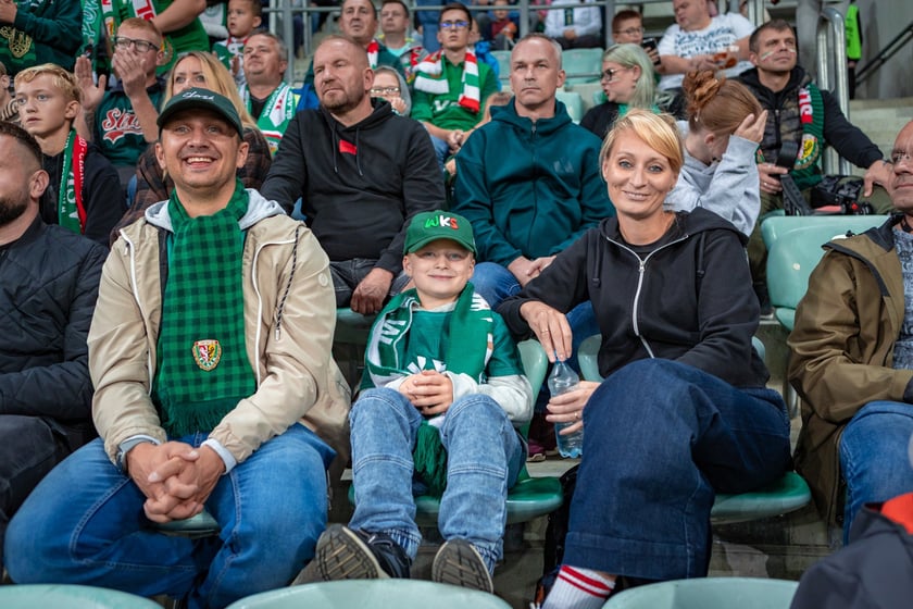 Mecz Śląska Wrocław z Puszczą Niepołomice