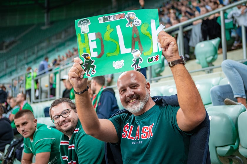 Mecz Śląska Wrocław z Puszczą Niepołomice
