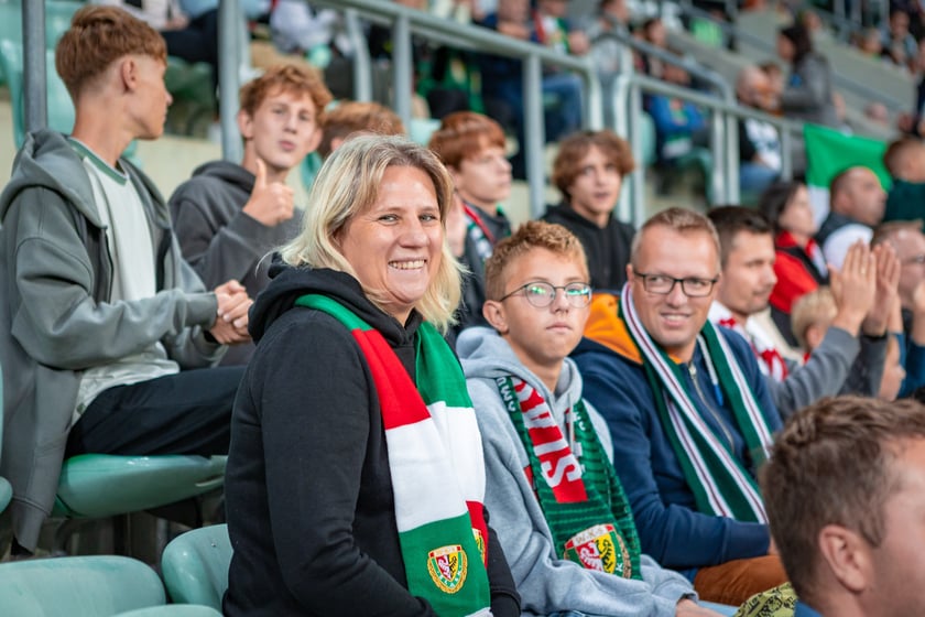 Mecz Śląska Wrocław z Puszczą Niepołomice