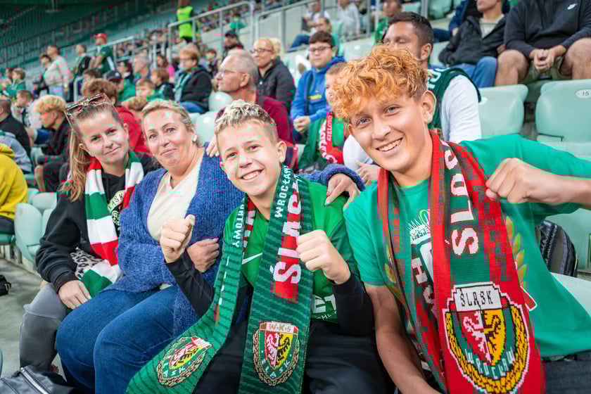 Mecz Śląska Wrocław z Puszczą Niepołomice