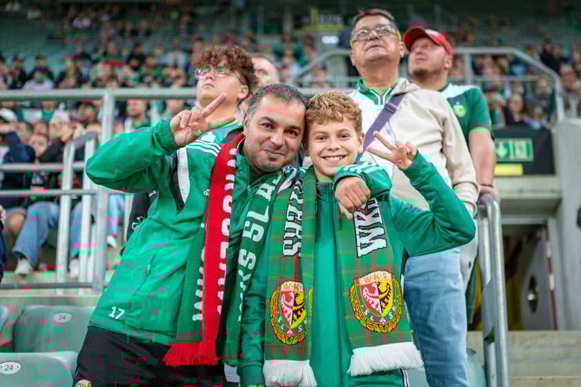 Mecz Śląska Wrocław z Puszczą Niepołomice