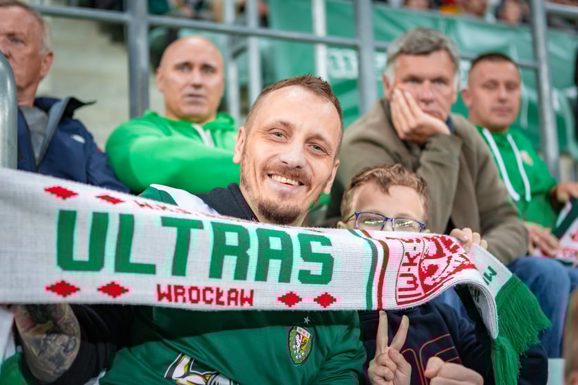 Mecz Śląska Wrocław z Puszczą Niepołomice