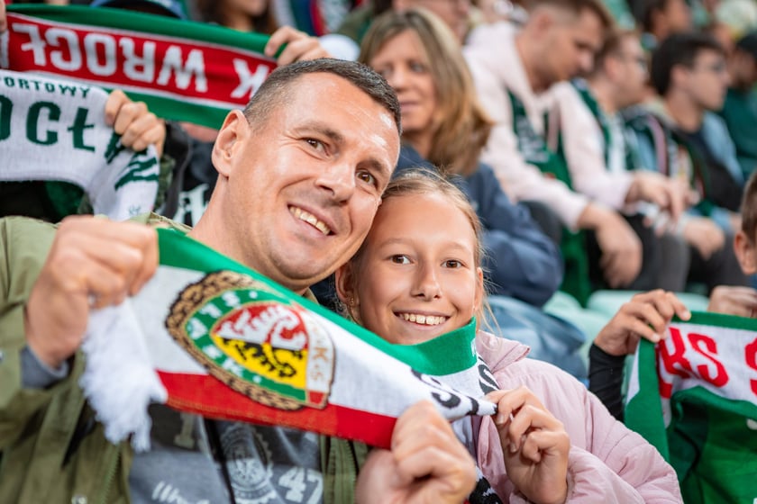 Mecz Śląska Wrocław z Puszczą Niepołomice