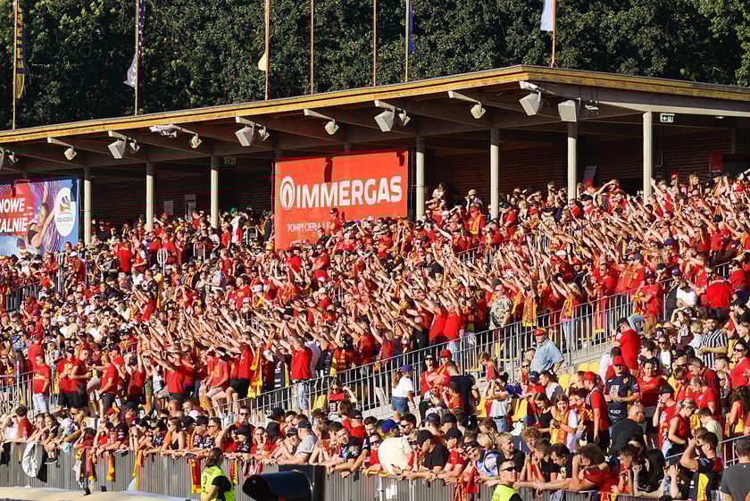 Betard Sparta Wrocław 61:29 GKM Sparta. Galeria zdjęć kibic&oacute;w - 21 września