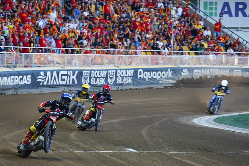 Betard Sparta Wrocław 61:29 GKM Sparta. Galeria zdjęć kibic&oacute;w - 21 września