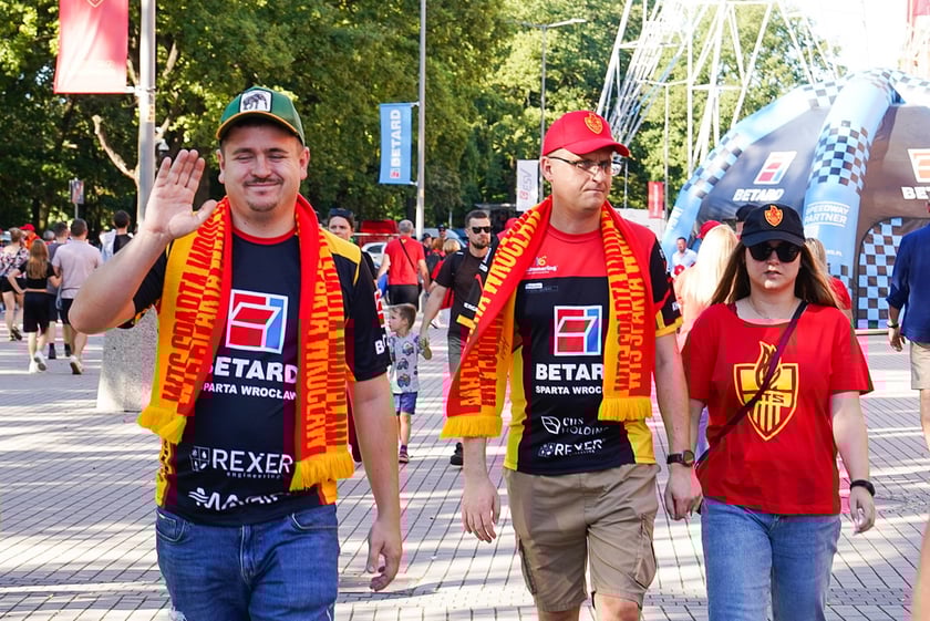 Betard Sparta Wrocław 61:29 GKM Sparta. Galeria zdjęć kibic&oacute;w - 21 września