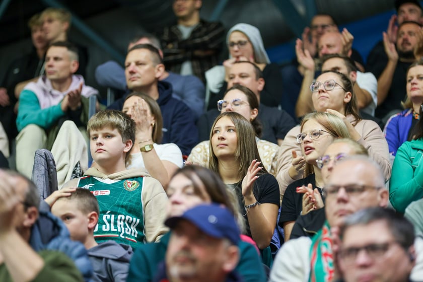 Śłąsk Wrocław vs. Cluj-Napoca, hala Orbita, 15 października 2025