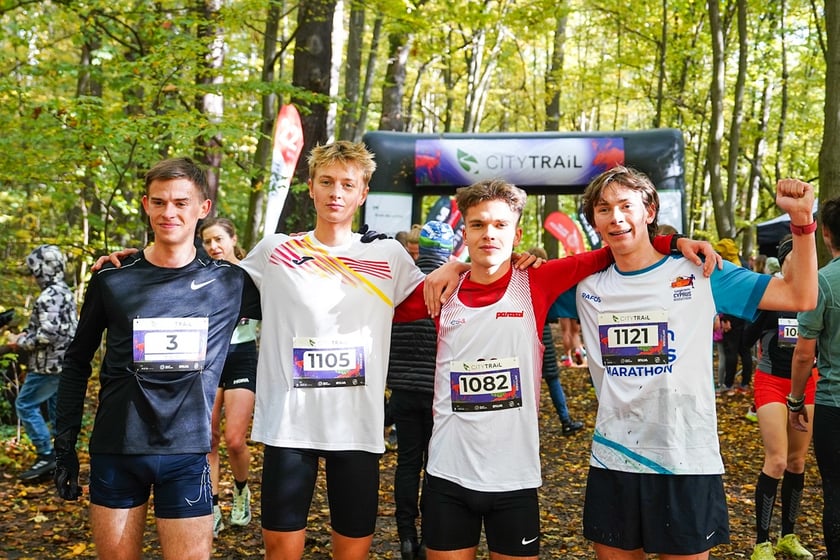 Bieg z cyklu City Trail w Lesie Osobowickim we Wrocławiu