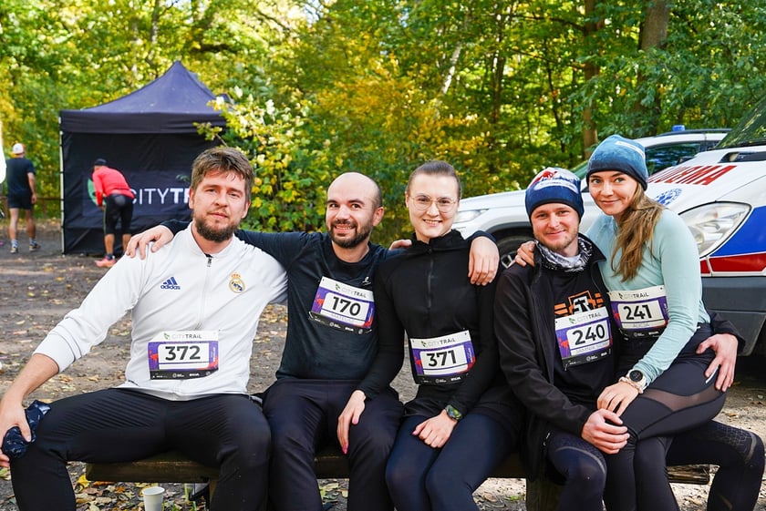 Bieg z cyklu City Trail w Lesie Osobowickim we Wrocławiu