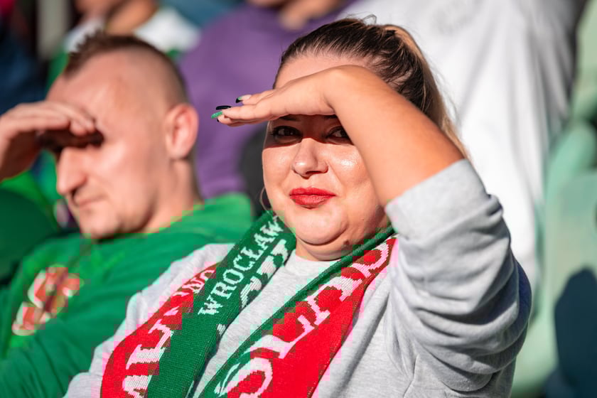 Śląsk Wrocław - Stal Mielec. Zdjęcia kibiców (19.10.2025)