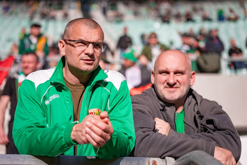 Śląsk Wrocław - Stal Mielec. Zdjęcia kibiców (19.10.2025)