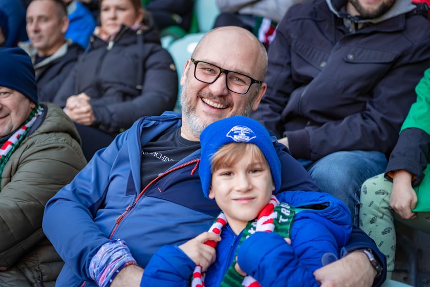 Śląsk Wrocław - Stal Mielec. Zdjęcia kibiców (19.10.2025)