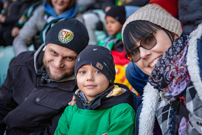 Śląsk Wrocław - Stal Mielec. Zdjęcia kibiców (19.10.2025)