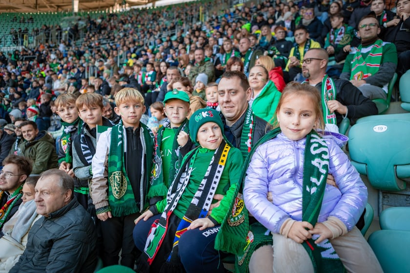 Śląsk Wrocław - Stal Mielec. Zdjęcia kibiców (19.10.2025)