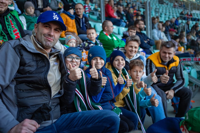 Śląsk Wrocław - Stal Mielec. Zdjęcia kibiców (19.10.2025)