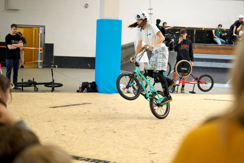 Zawodnicy z Polski i Europy podczas eliminacji BMX Freestyle Contest 2025