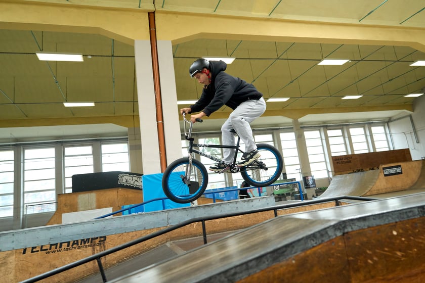 Zawodnicy z Polski i Europy podczas eliminacji BMX Freestyle Contest 2025