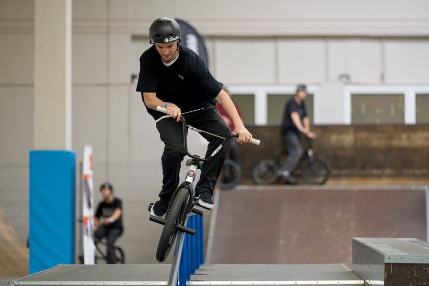 Zawodnicy z Polski i Europy podczas eliminacji BMX Freestyle Contest 2025