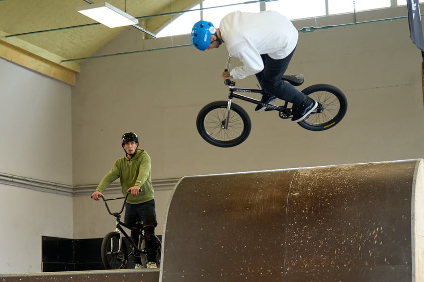 Zawodnicy z Polski i Europy podczas eliminacji BMX Freestyle Contest 2025